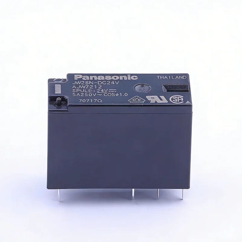 5CS/LOT JW2SN-DC24V General Purpose Relay DPDT (2 Form C) 24VDC Coil Through Hole