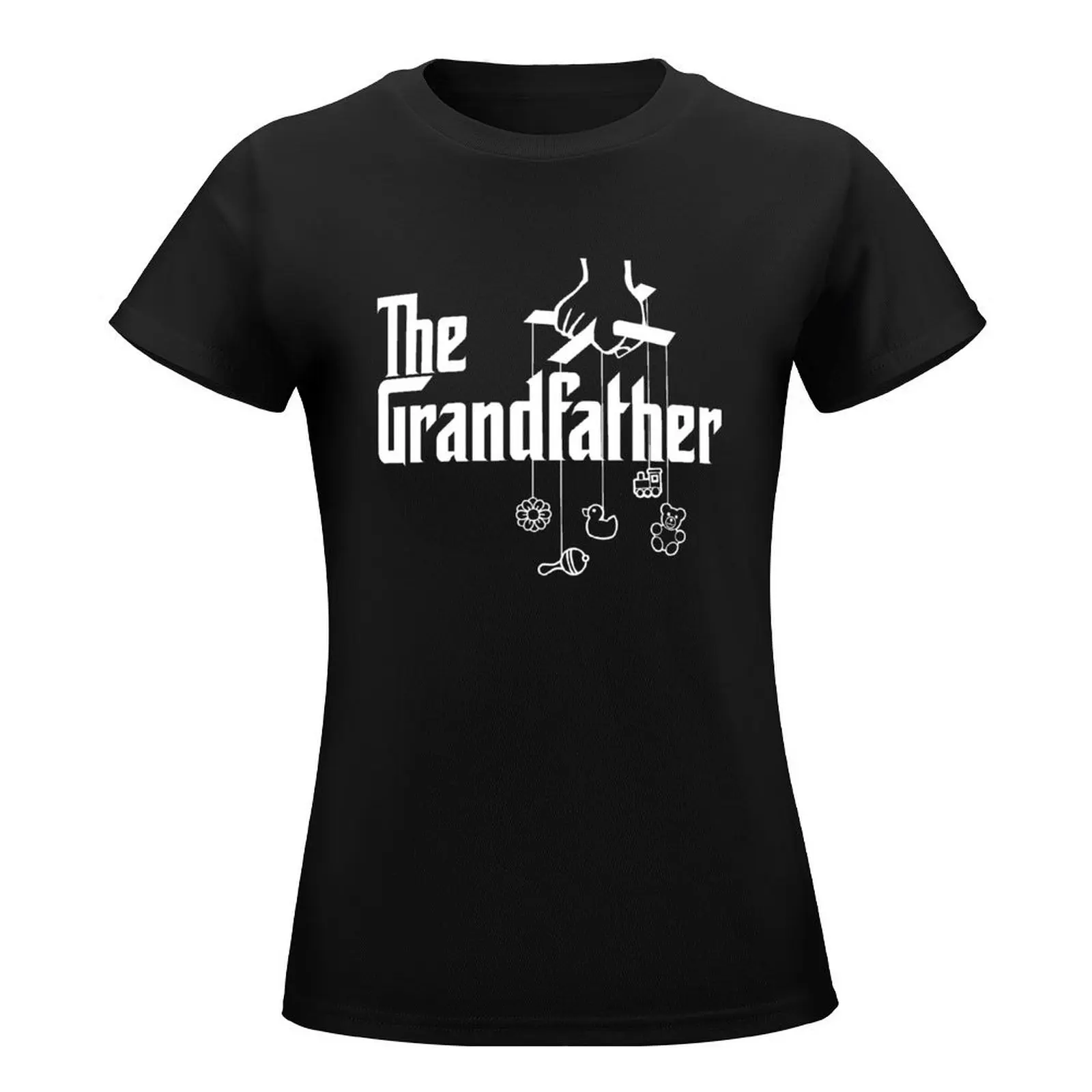 The Grandfather - Mafia Movie Logo Spoof T-Shirt tees vintage clothes oversized t shirts for Womens