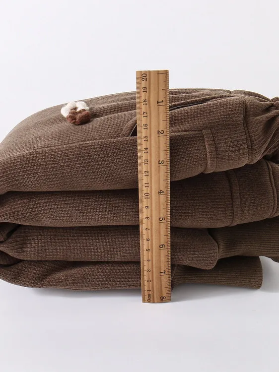 Pantalon en coton Thiened Fce pour enfants, hiver, nouveau, style coréen, superposé, isolé, décontracté, long, polyvalent...