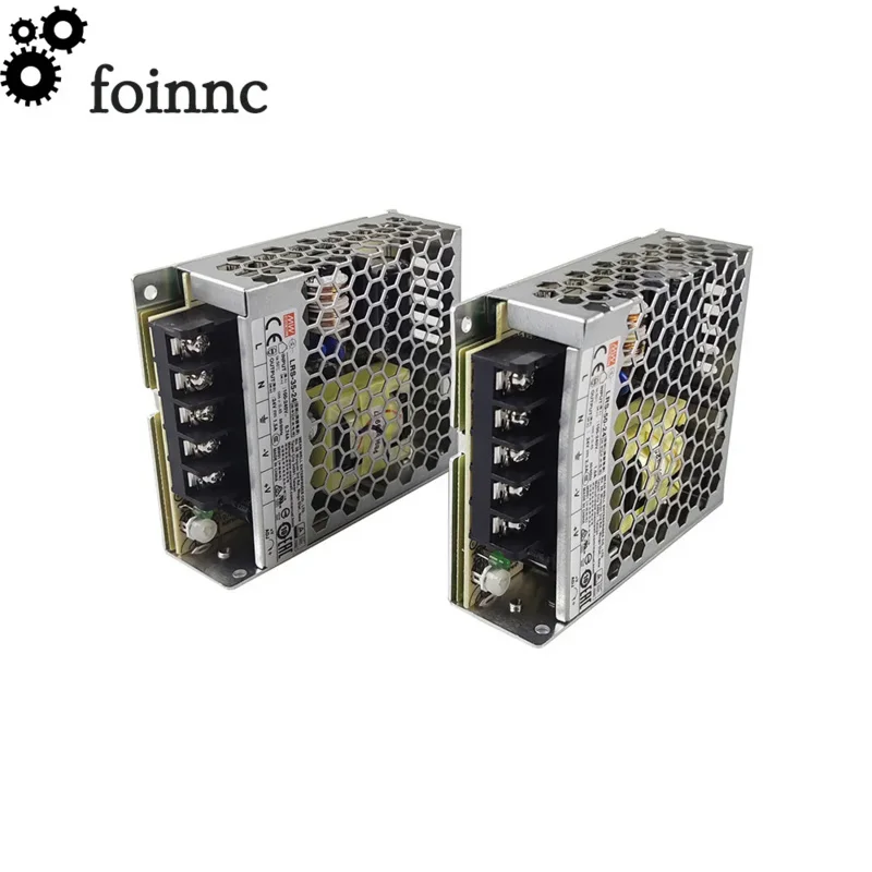 단일 출력 스위칭 전원 공급 장치, CNC 기계, MEAN WELL AC100-240V, LRS-35 시리즈, LRS-50 시리즈, 35 W, 50W