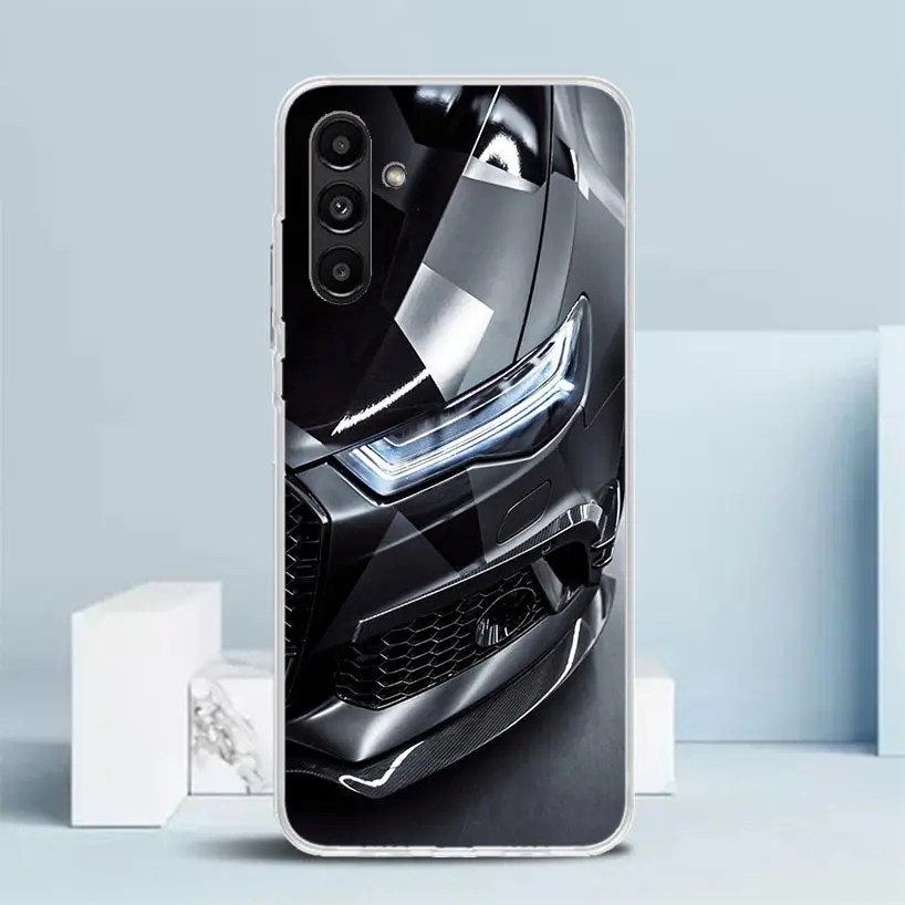 Super Car For A-Audis R-S Sport Phone Case For Samsung Galaxy A15 A14 A13 A12 A55 A54 A53 A52 A35 A34 A33 A32 A25 A24 A23 A22 A0