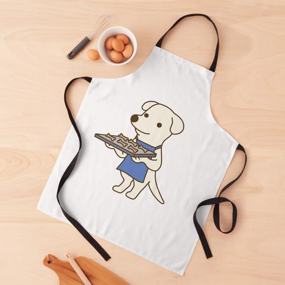 

Dog with Biscuits Apron Woman Kitchen Woman Work Apron