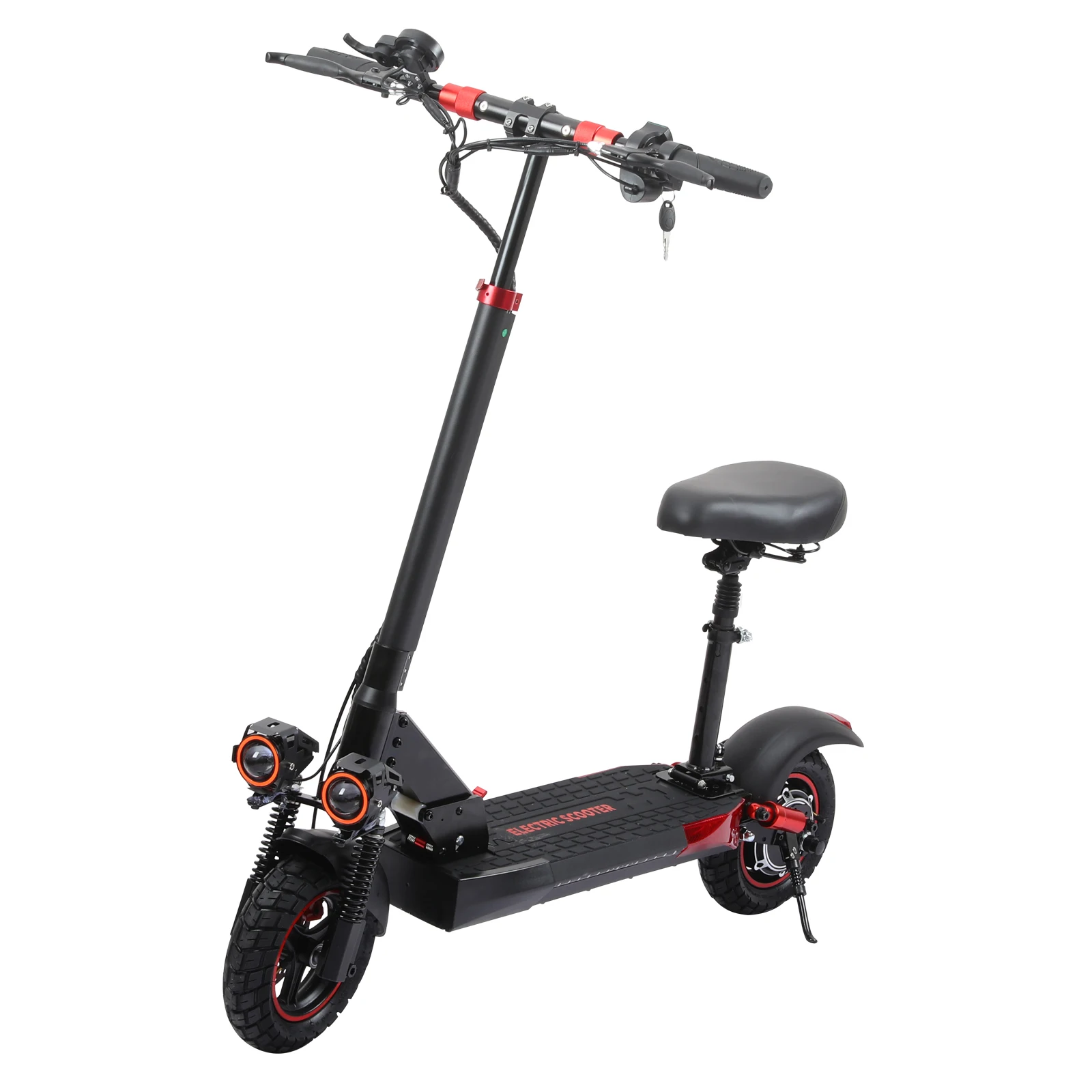 FREEBOY J01 Elektroroller für Erwachsene 48V15Ah Stadtpendler E-Scooter 10-Zoll Offroad-Luftreifen Faltbarer E-Scooter – Detail 8