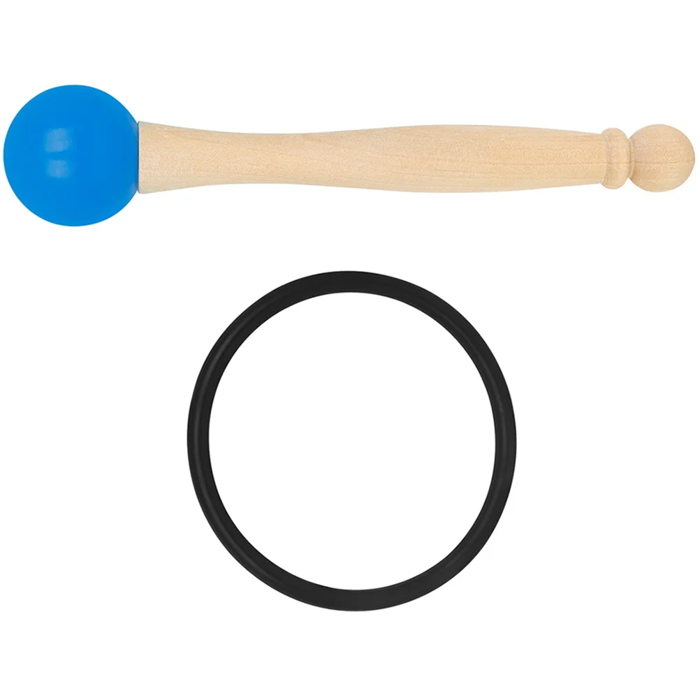 

Rubber Ring Crystal Bowl Mallets for Sound Bowls Knock The Stick Strikers Handle Accessory Percussion