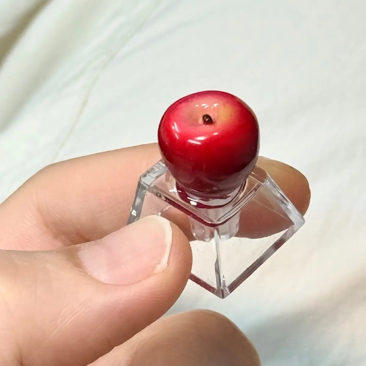 Cute Fruit ESC Keycaps for Cross Axis Mechanical Keyboard Transparent Key Caps Accessories Kawaii DIY Desk Decor Gift