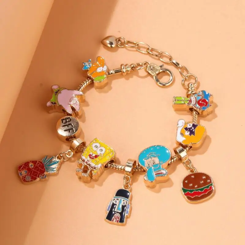 Губка Боб Квадратные Штаны Патрик Звезда Лучший Друг Браслет Капитан Евген Х. Броня Абс Крабы Ананас Дом Браслет Подарок Для Пары Губка Боб Квадратные Штаны Патрик Звезда Лучший Друг Браслет Капитан Евген Х. Броня Абс Крабы Ананас Дом Браслет Подарок Для Пары