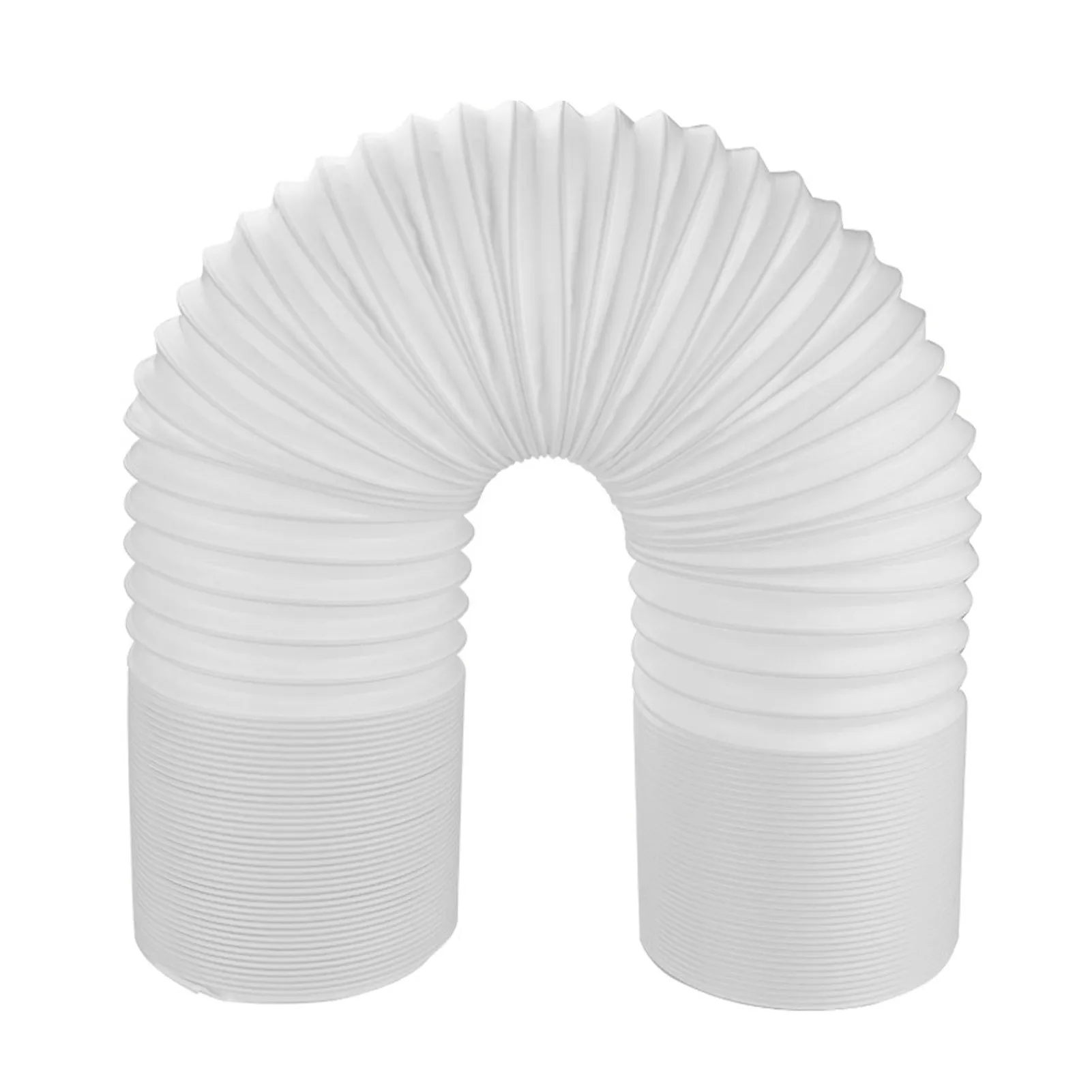 Air Conditioner Exhaust Hose PP Steel Wire Foldable Stretchable Counterclockwise Vent Hose CCW Thread 3 Meter