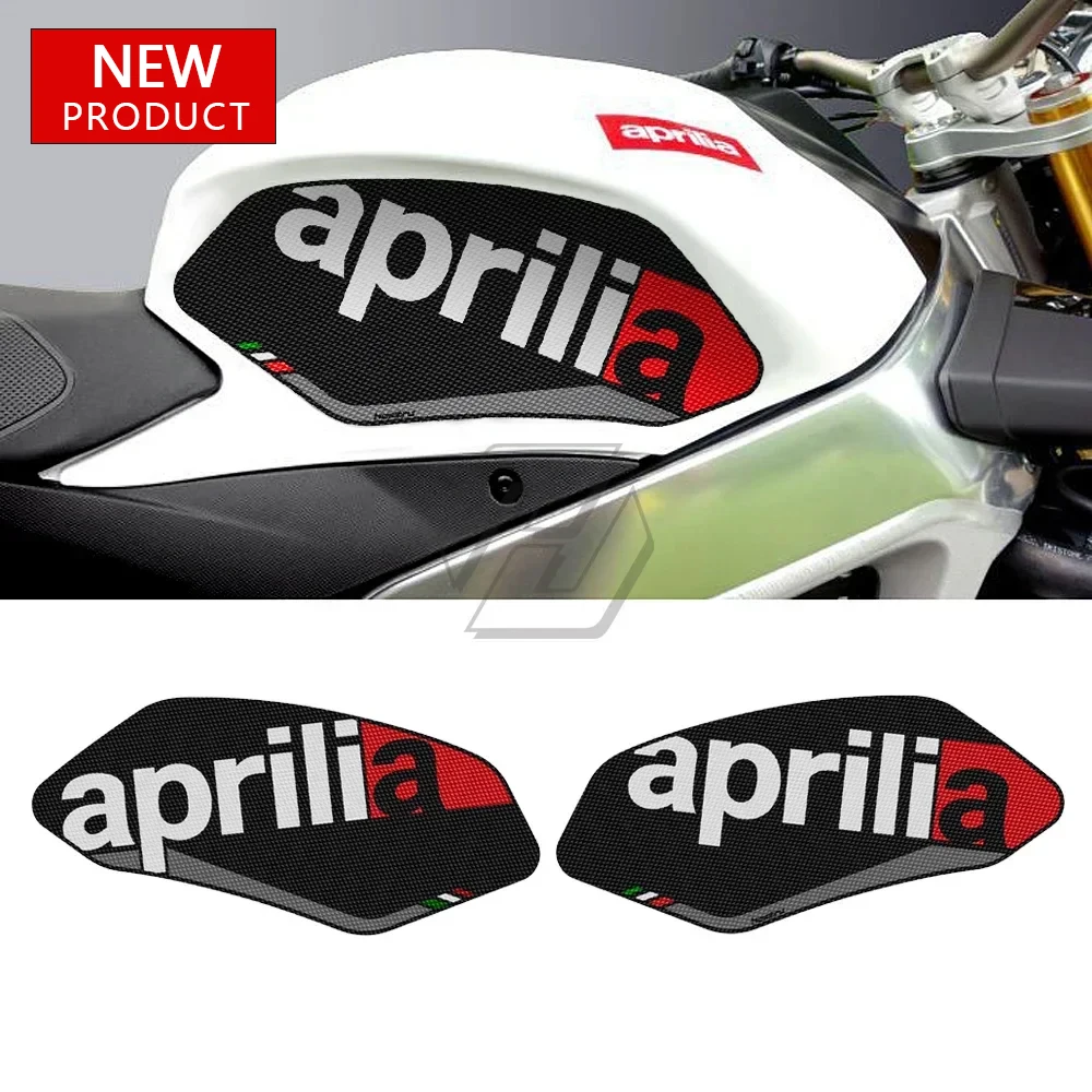 

For Aprilia RSV4 2010-2021 TUONO 1100 2015-2021 Motorcycle Modification Side Fuel Tank Pad Protective Knee Grip Sticker Kit