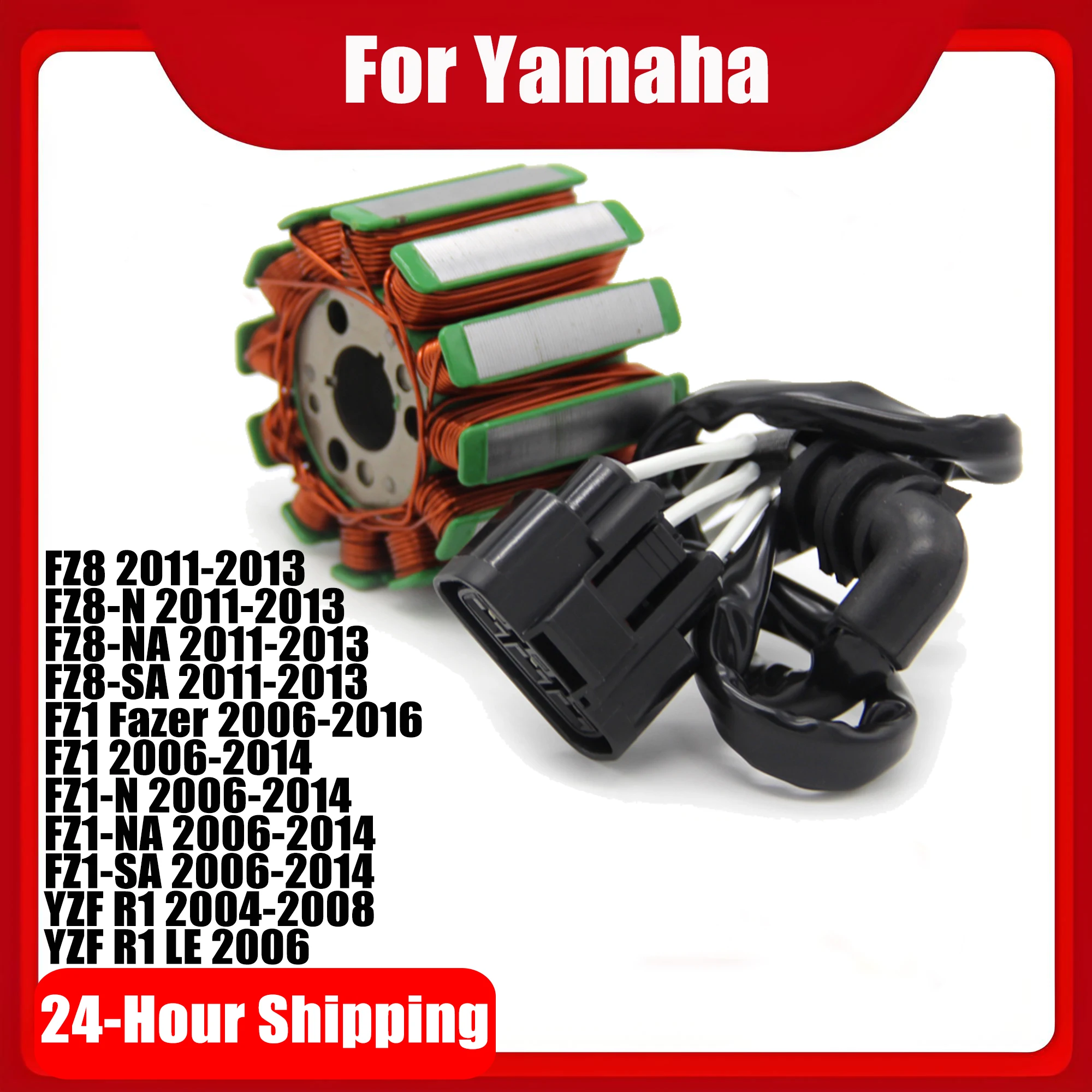 

Motorcycle Stator Coil For Yamaha FZ8 FZ8-N FZ8-NA FZ8-SA FZ1 Fazer FZ1 FZ1-N FZ1-NA FZ1-SA YZF R1 YZF R1 LE
