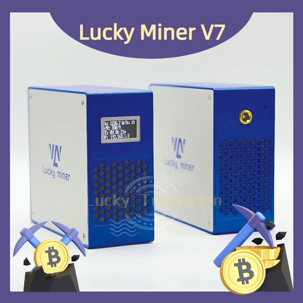 

Крипто-Майнер Lucky Miner LV07 1TH/S Sha256, Биткоин-Майнер, криптовалюты, Майнер BTC, лотерея Asic, Майнер BTC
