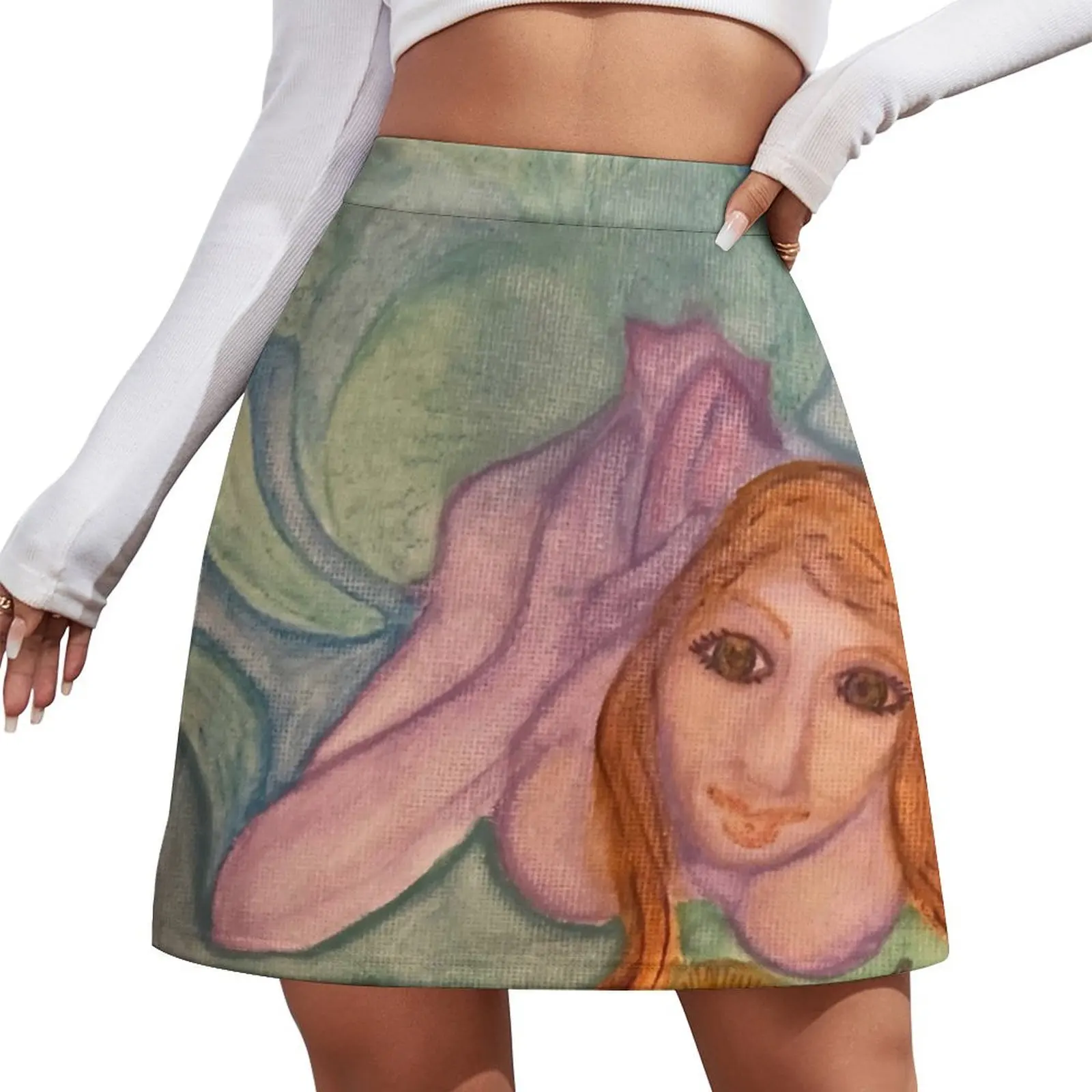 

Deep Sea Treasure Mini Skirt new in external clothes women clothes skirts for woman women's clothing korea stylish