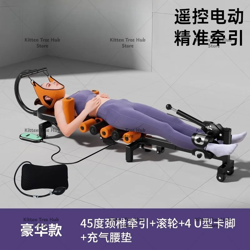 Multi-Function Inversion Table for Home Use, Back Leg and Neck Stretcher with Adjustable Angle for Relaxation