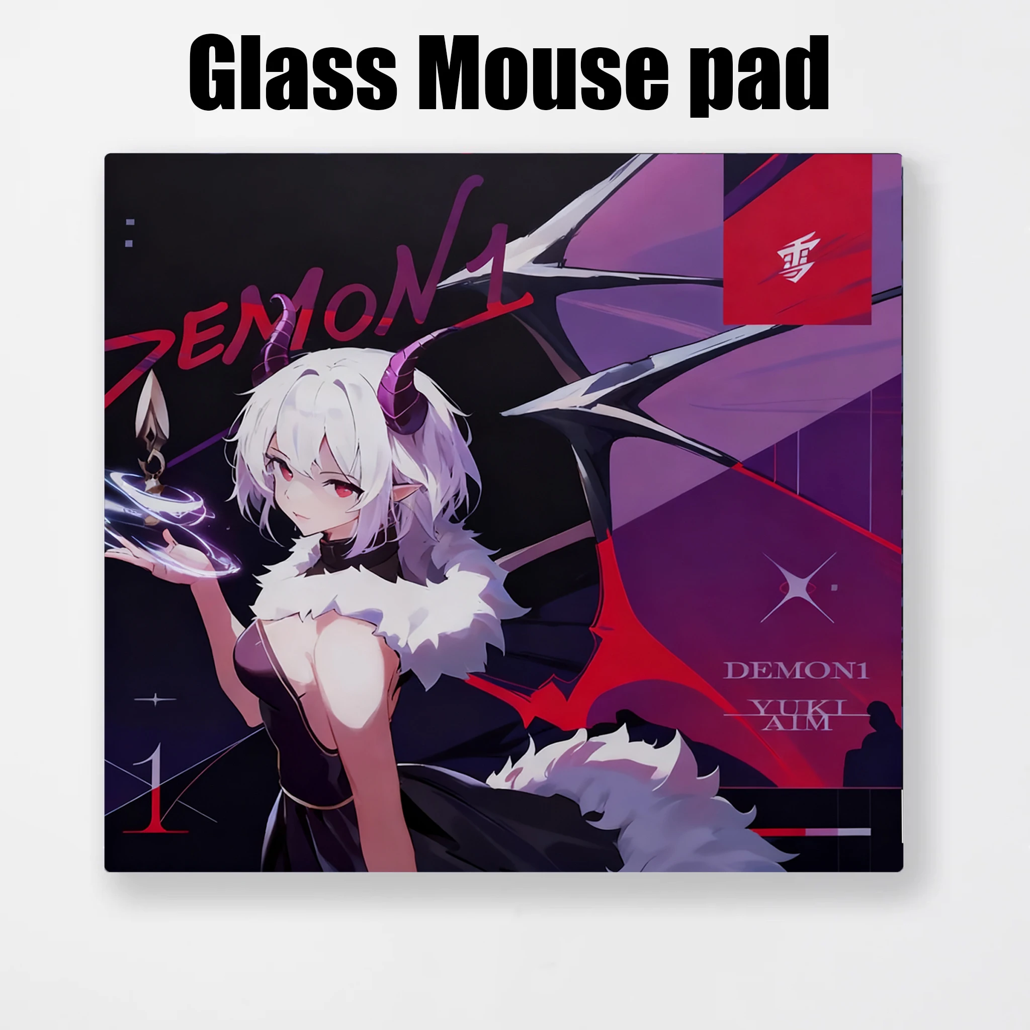 

Обновленный стеклянный игровой коврик для мыши Skypad SORA YUME, гладкая матовая поверхность, HD, стеклянный коврик на заказ, FPS, офисный аксессуар для киберспорта