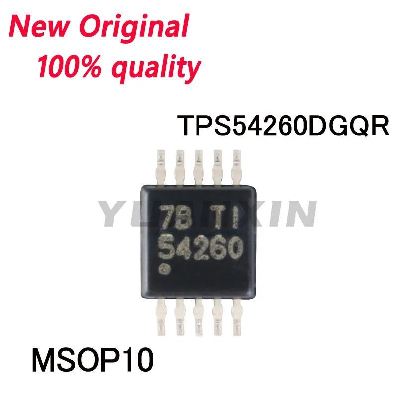 5-10/PCS New Original TPS54260DGQR TPS54260 54260 MSOP10 Switching regulator chip In Stock