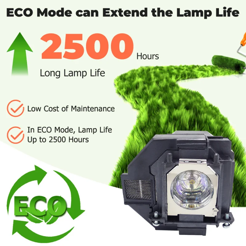 Inmoul สําหรับ EPSON ELPLP96 ELPLP97 โฮมเธียเตอร์ 1060 2100 2150 660 760 760HD POWERLITE 107 108 109W VS250 VS350 VS355