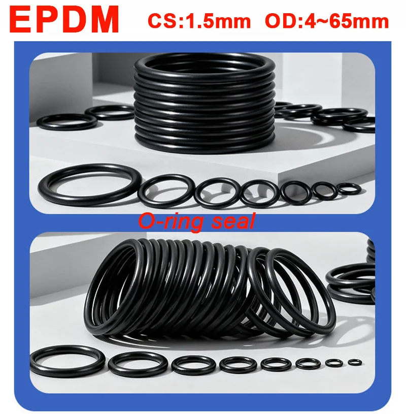 2~200Pcs Black Epdm…