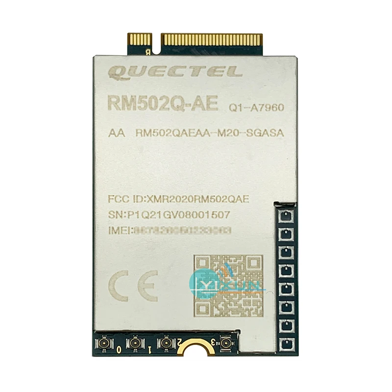 

Quectel RM502Q-AE 5G Sub-6GHz M.2 Global module NSA SA mode compatible with EM160R-GL EM120R-GL EM121R-GL EM12-G Cat16 modem