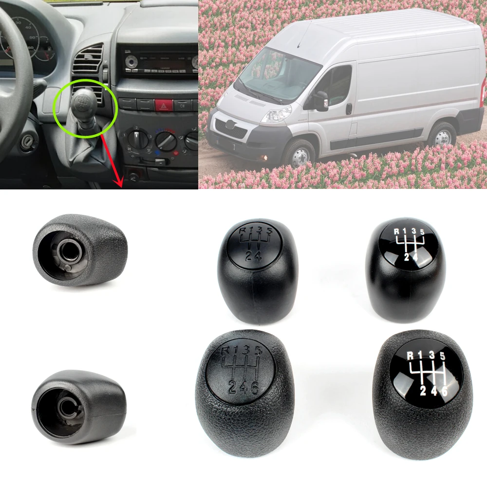 

5/6 Speed Manual Stick Gear Shift Knob For Peugeot Boxer 1994 1995 1996 1997 1998 1999 2000 2001 2002 2003 2004 2005 2006