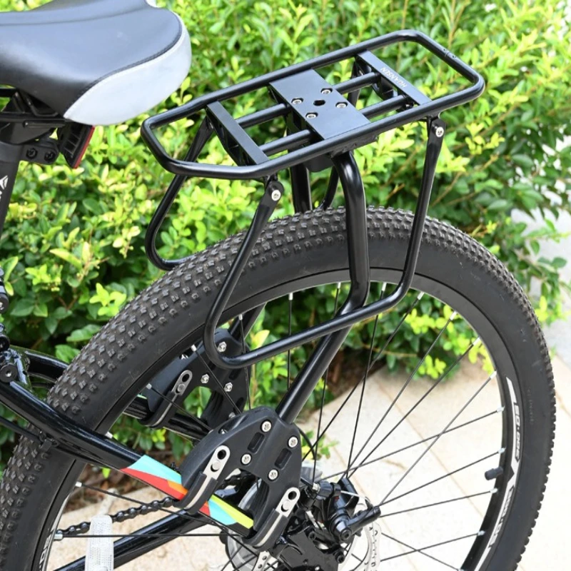 Mountain Bike Quick-release Rack Aluminum Alloy Strong Durable Load-bearing Bolded Bicycle Luggage Carrier Bicycle Accessories
