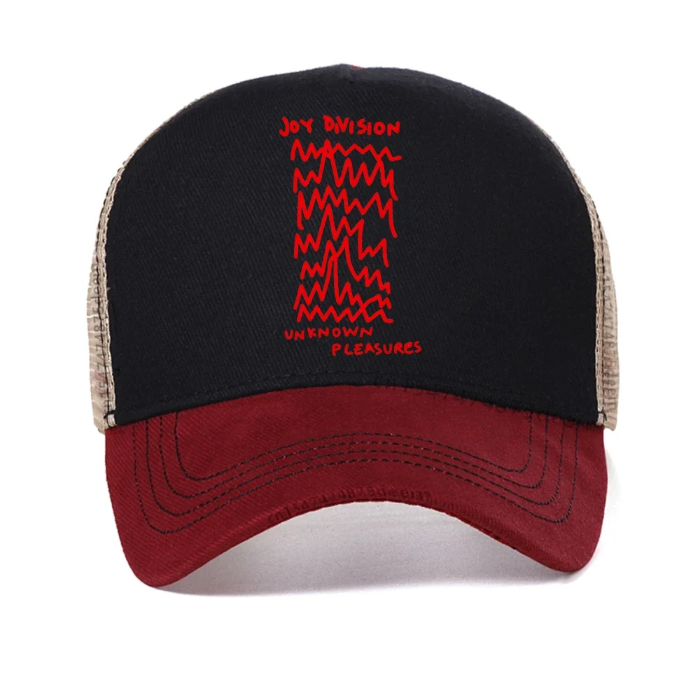 Unknown Pleasures By Joy Division (1979) baseball cap fashion casual Unisex sun hat summer outdoor mesh Breathable Trucker Hat