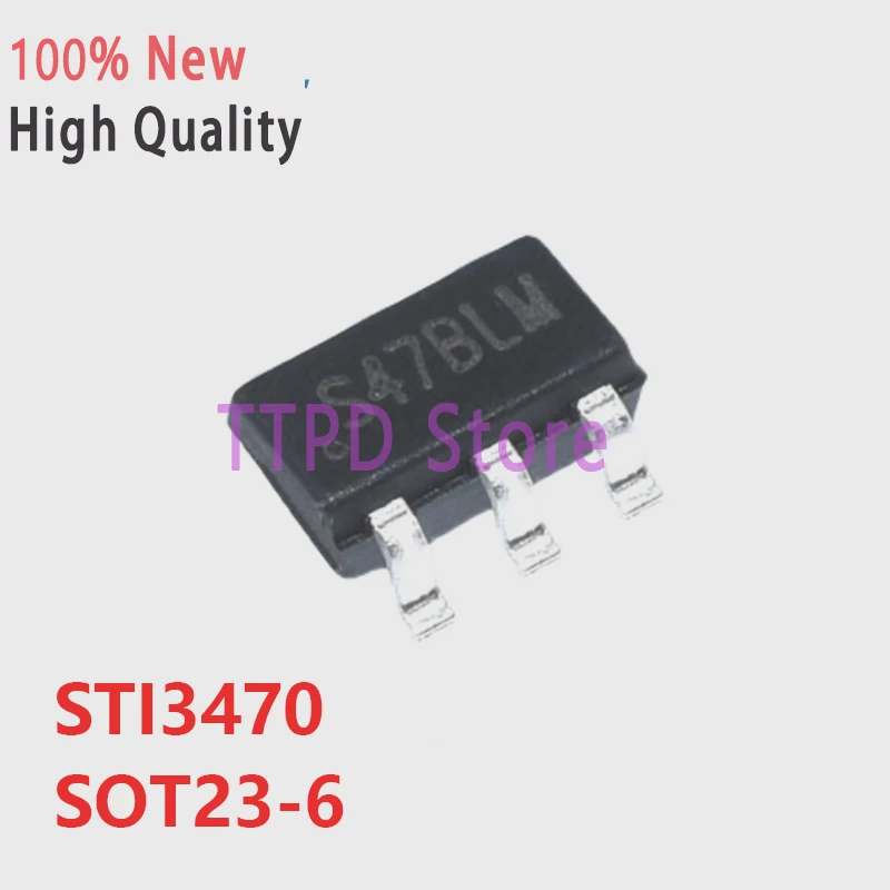 

New Original STI3470 SOT23-6 Patch Regulator And Buck Chip Silk Screen S47 ST13470 High Quality