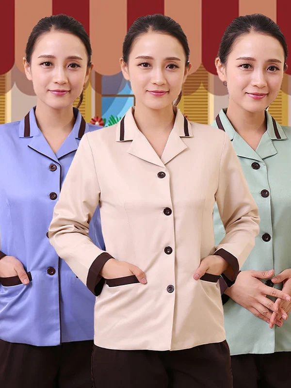 

Летний ор Sve Cleaning orm Женский большой размер для отеля Housekee Спецодежда Прочный полиэстер Пол Swee Наряд