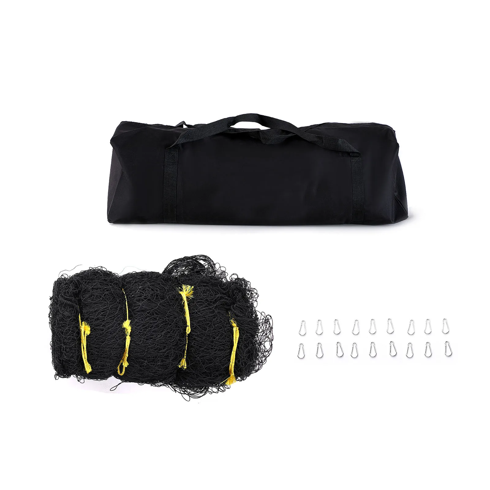 Baseball Batting Netting, 55FT (NET ONLY), Professional Softball Baseball Batting Hitting Training Net, Practice Portable Pitching Cage Net with Door & Carry Bag, Heavy-Duty Enclosed PE Netting