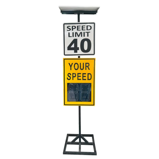 

Driver feedback Signboard Speed Display Radar Speed Detector Solar Powered Digital Radar System Speed Limit sign