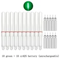 green and battery