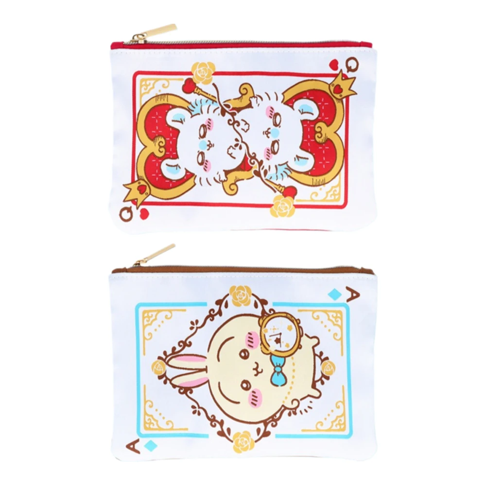 

Серия Jiyikawa, косметичка Usagi, милая летающая мышь с героями мультфильмов и многофункциональный маленький кошелек Usagi Chiikawa для хранения