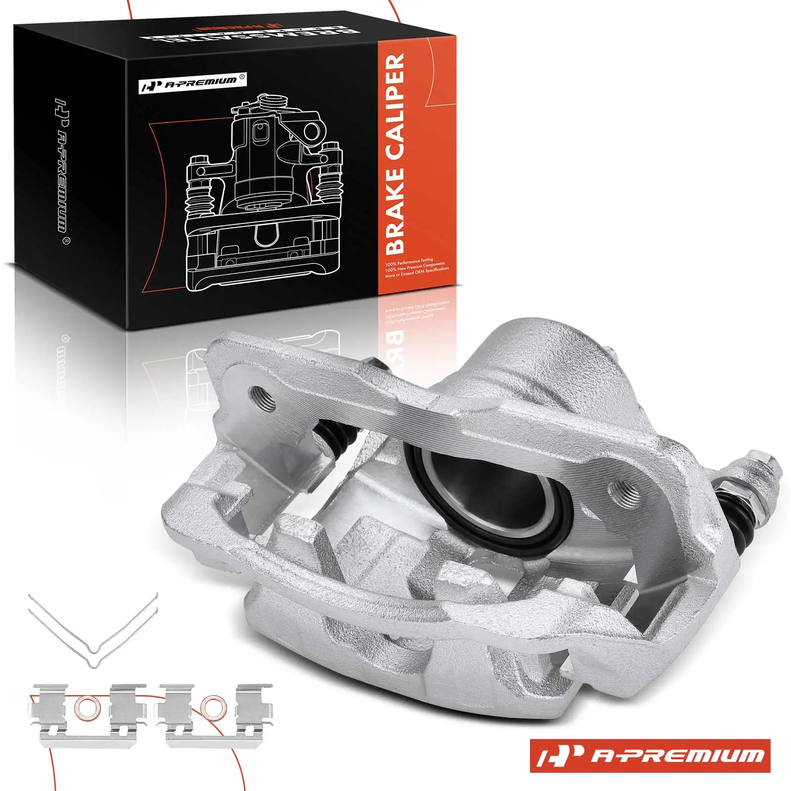 A-Premium Front Right Disc Brake Caliper for Honda Civic 2012-2015 Fit 2009-2020 CR-Z 2011-2015 Acura ILX 2013-2015