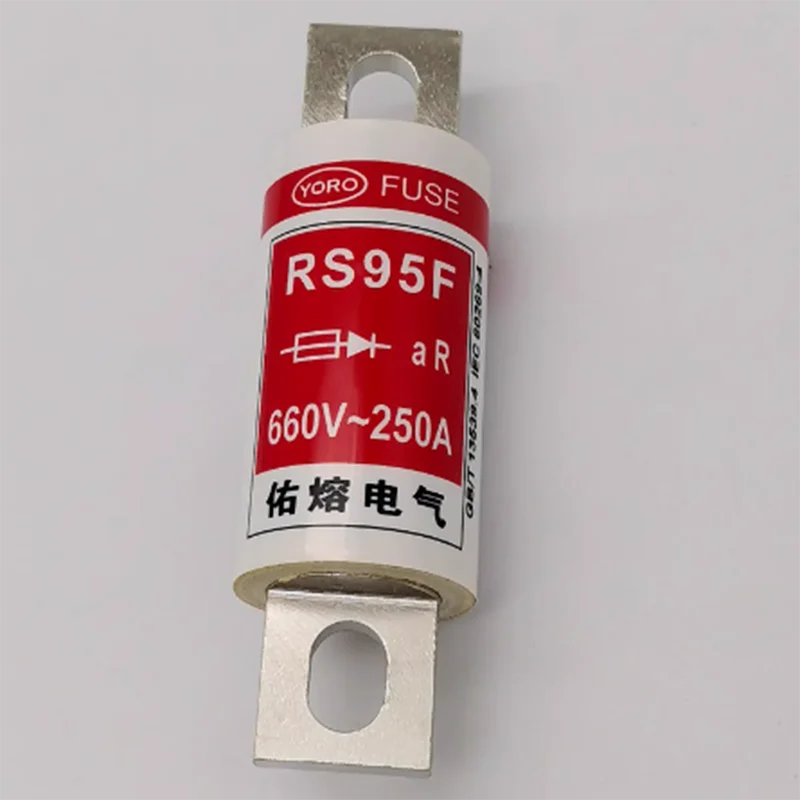 Customized Quick Fuses RS95F 660V Electrical Circuit Breakers 100A-250A Current Rating with Minimum Order of 3 Pieces