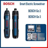 Bosch Electric Screwdriver GO2 GO3 USB Rechargeable Multifunctional Cordless Hand Drill Power Tools Household Maintenance Repair