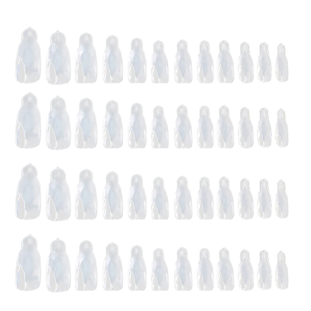 

Square Press On Nails Medium Length Quickly Extend False Nails Artificial Nail Art DIY Fashion Holiday Manicure Women Durable