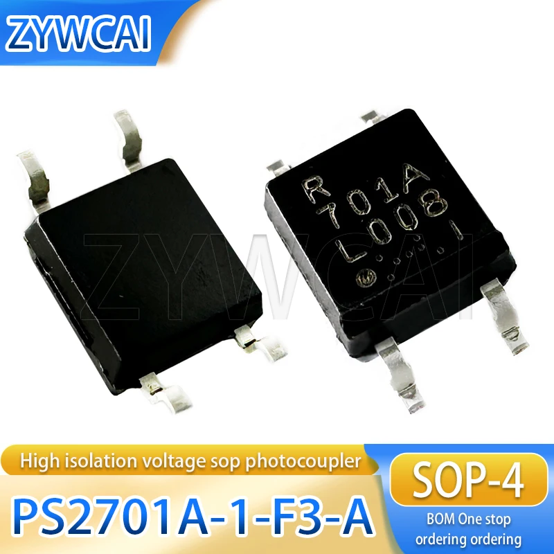 PS2701A-1-F3-A SOP-4 701A PS2701A-1 10PCS PS2701A PS2701A-1-F3 Optocoupler Chip Transistor Output Optocoupler