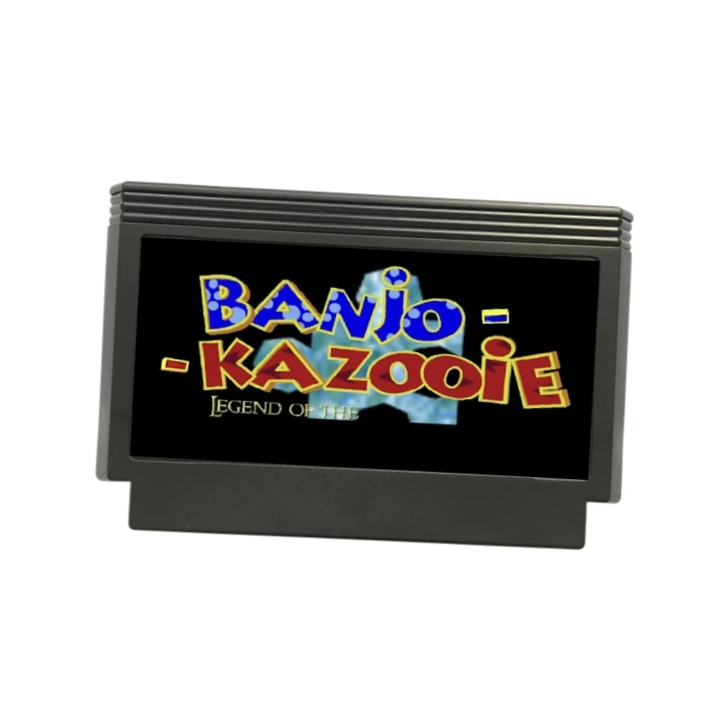 Legend of Banjo Kazooie Game Cartridge for FC Console with memory chip, save forever