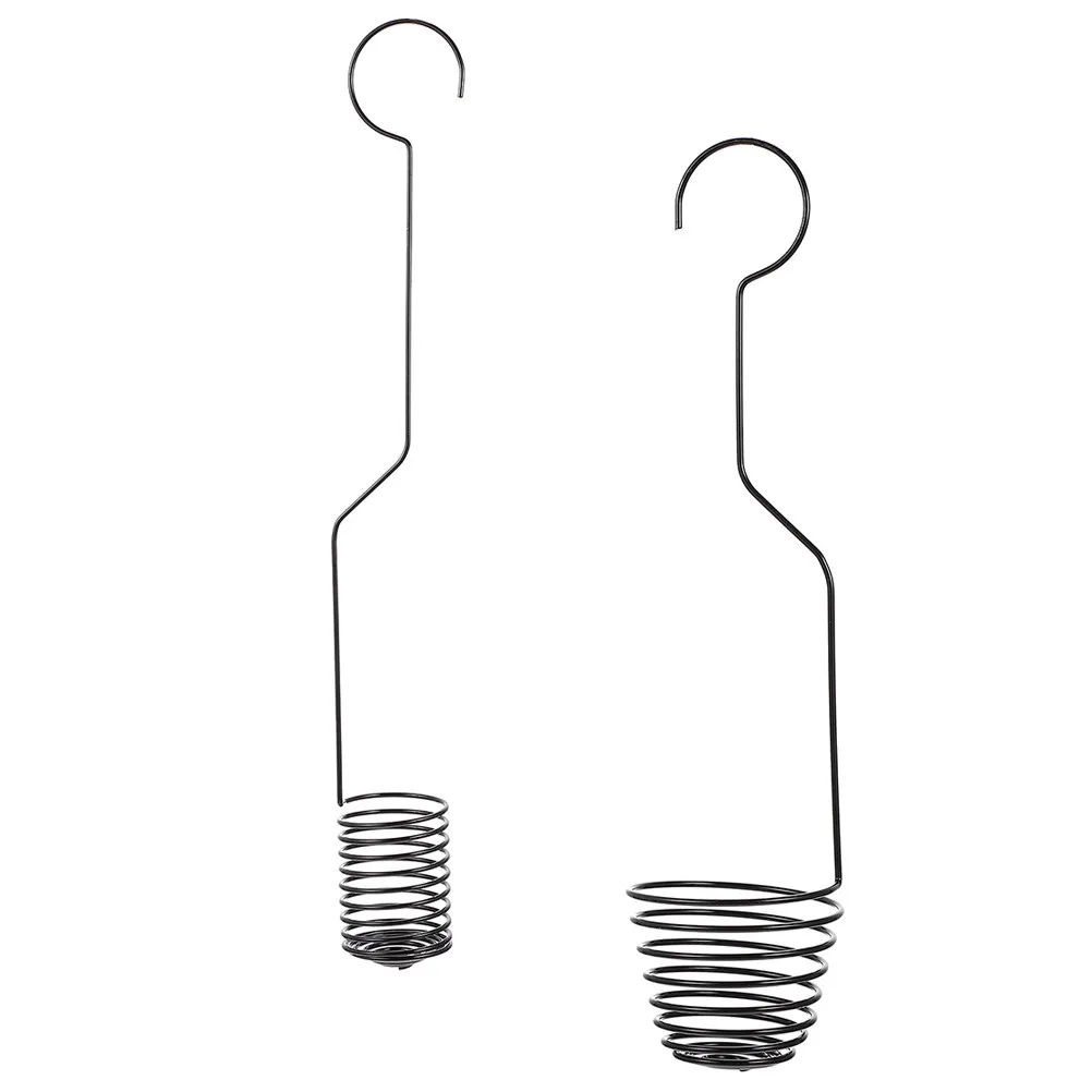 

2Pcs Vintage Iron Air Plant Holder Tillandsia Hanging Hook for Indoor Outdoor Balcony Corridor Garden Decor Modern Elegant