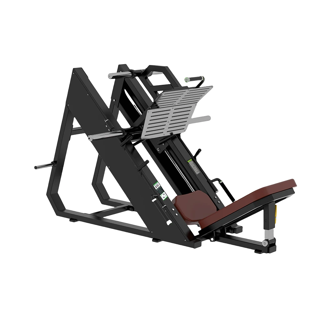 Venta caliente precio al por mayor directo de fábrica gimnasio Fitness equipo de ejercicio de piernas prensa de 45 piernas para uso comercial