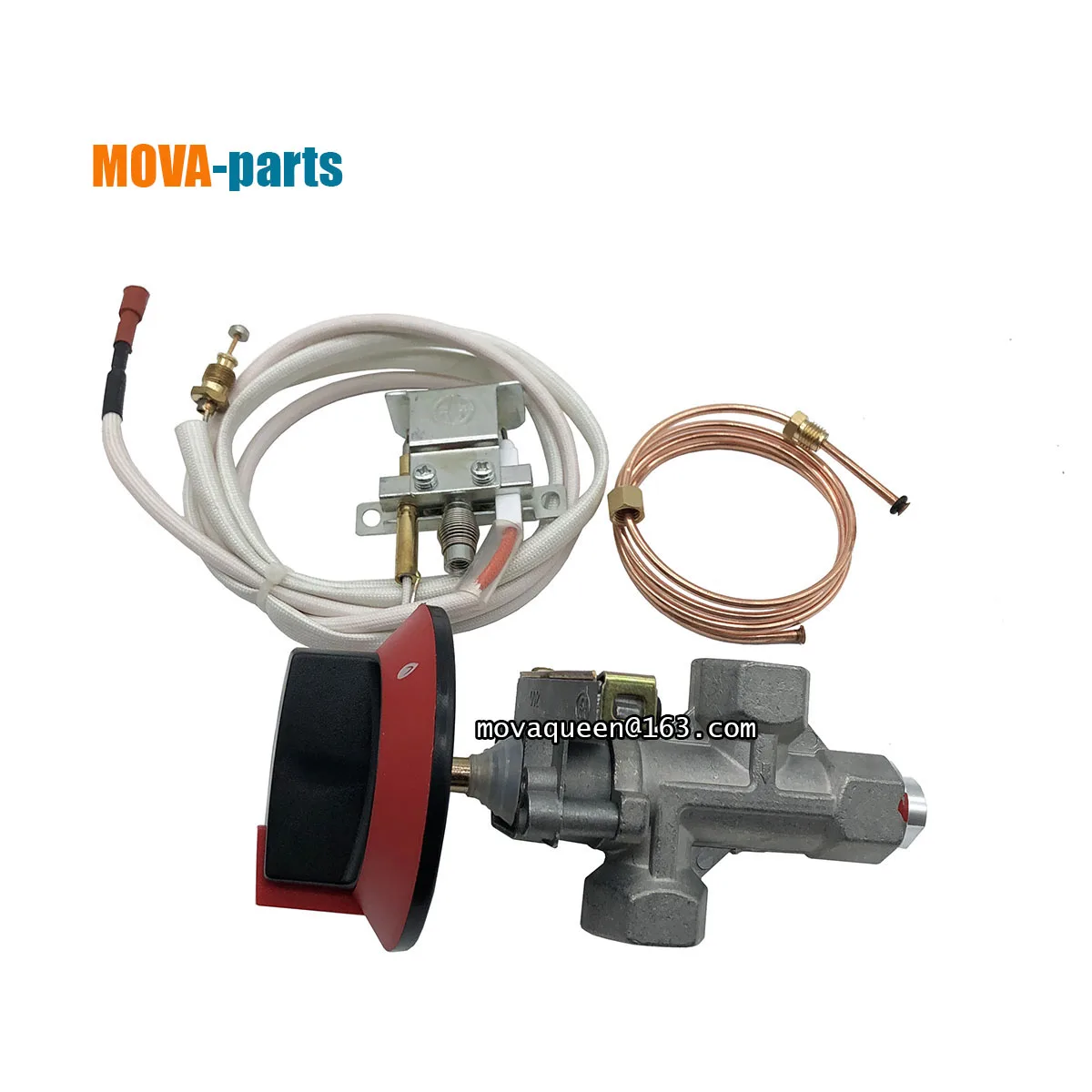 Low Pressure LPG NG Aluminum Valve Gas Safety Valve With Flameout Protection Device For Gas Low Stockpot Stove Burner