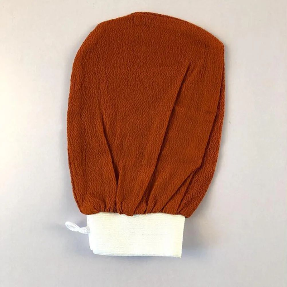 

Набор из 4 отшелушивающих перчаток для душа: мягкие вискозные мочалки для тела, удаления омертвевшей кожи, с эластичными ремешками на запястьях