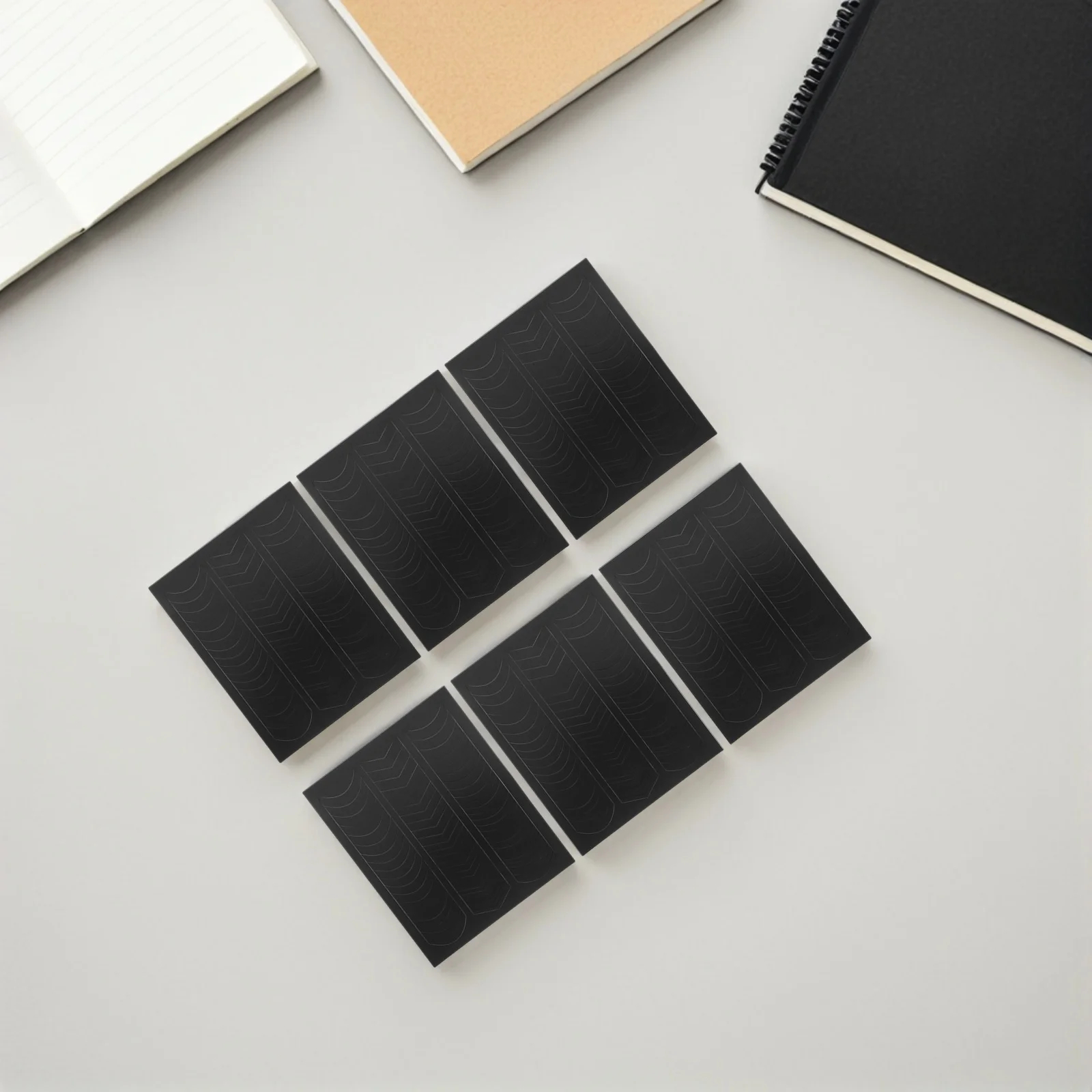 

6 Sheets French Tip Nail Stickers Premium Paper Nail Guides for Effortless French Tip Design At Home Salon-Quality Results