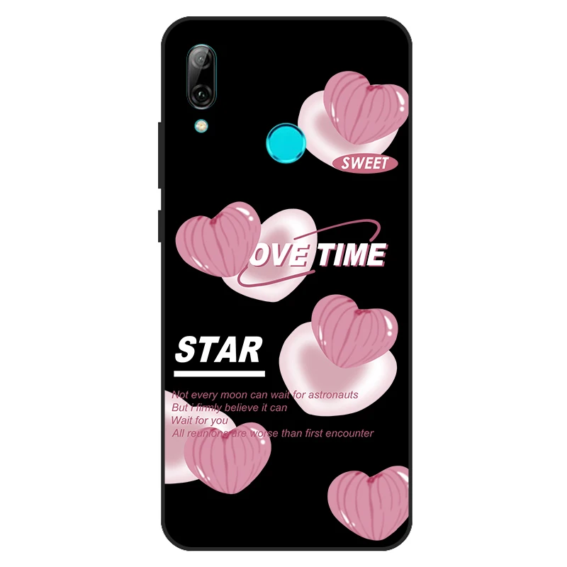 For Huawei P smart 2019 Honor 10 Lite case TPU black Soft Silicone phone case For Huawei P smart 2019 Honor 10 Lite phone case