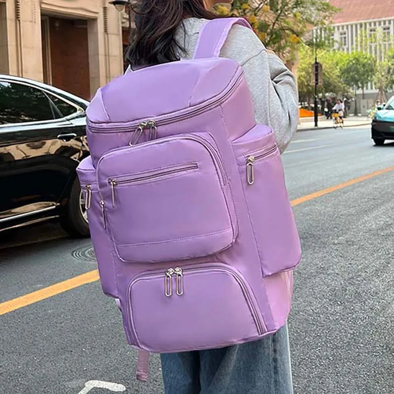 Gym Fitness Backpack with Shoes Pocket Outdoor Short Distance Travel Trip Luggage Bag Large Business Laptop Weekend Schoolbag