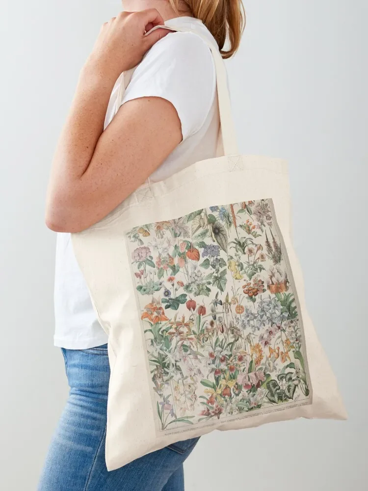 Adolphe Millot fleurs D Tote Bag Custom bag bags woman 2025 tote bags cloth bags custom