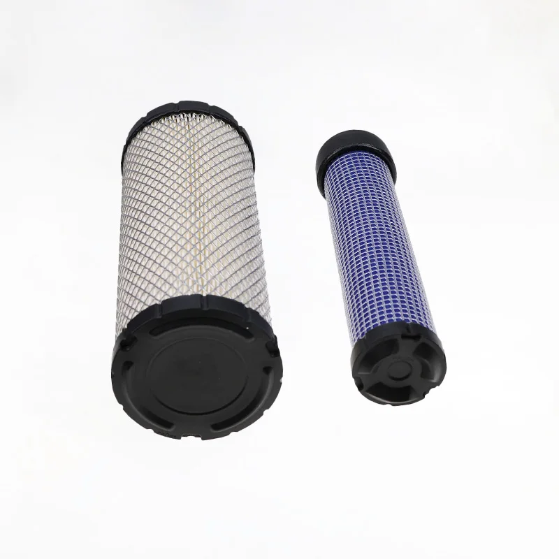 Quality Air Filter Sets Replace for Donaldson P821575 P822858 Bobcat 6672467 6672468 Kawasaki 11013-7044 11013-7045 Excavators