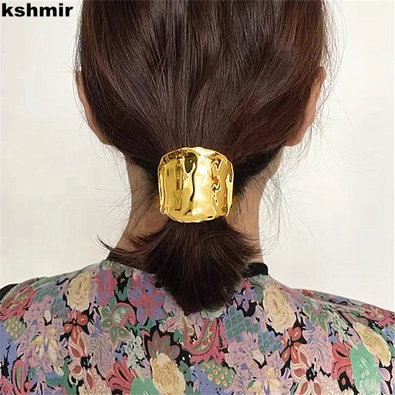 

kshmir 2022 Irregular metal Ponytail Clip Exquisite simple hair clip retro women's hair fork Hair Accessories gift 5588