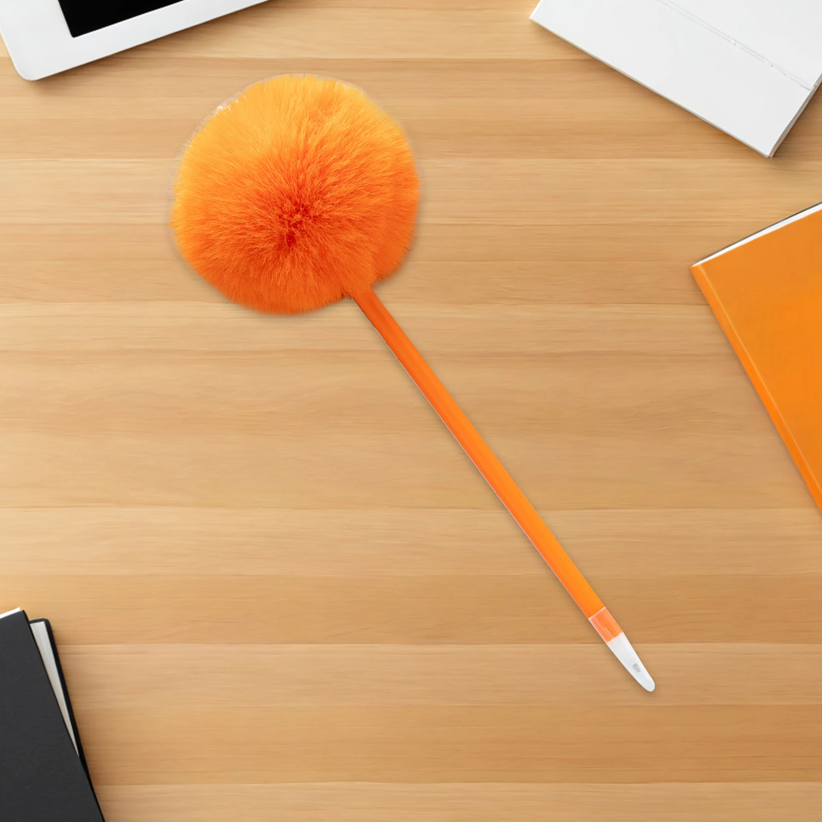 

Набор из 15 шариковых ручек в форме сердца с помпонами, разноцветные, для школы, вечеринок, офиса, рождественские, с мультяшными помпонами