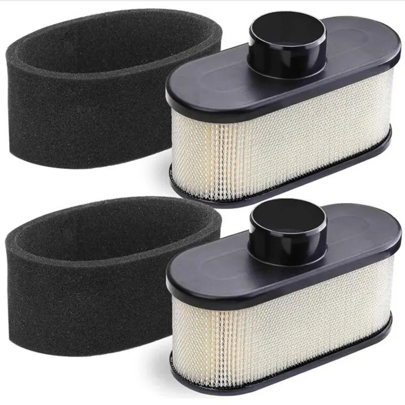 AEA7-2Pcs Air Filter For Kawasaki FR651V FR730V FS481V FS541V FS600V FS651V FS691V FS730V Replace 11013-7046 11013-0726