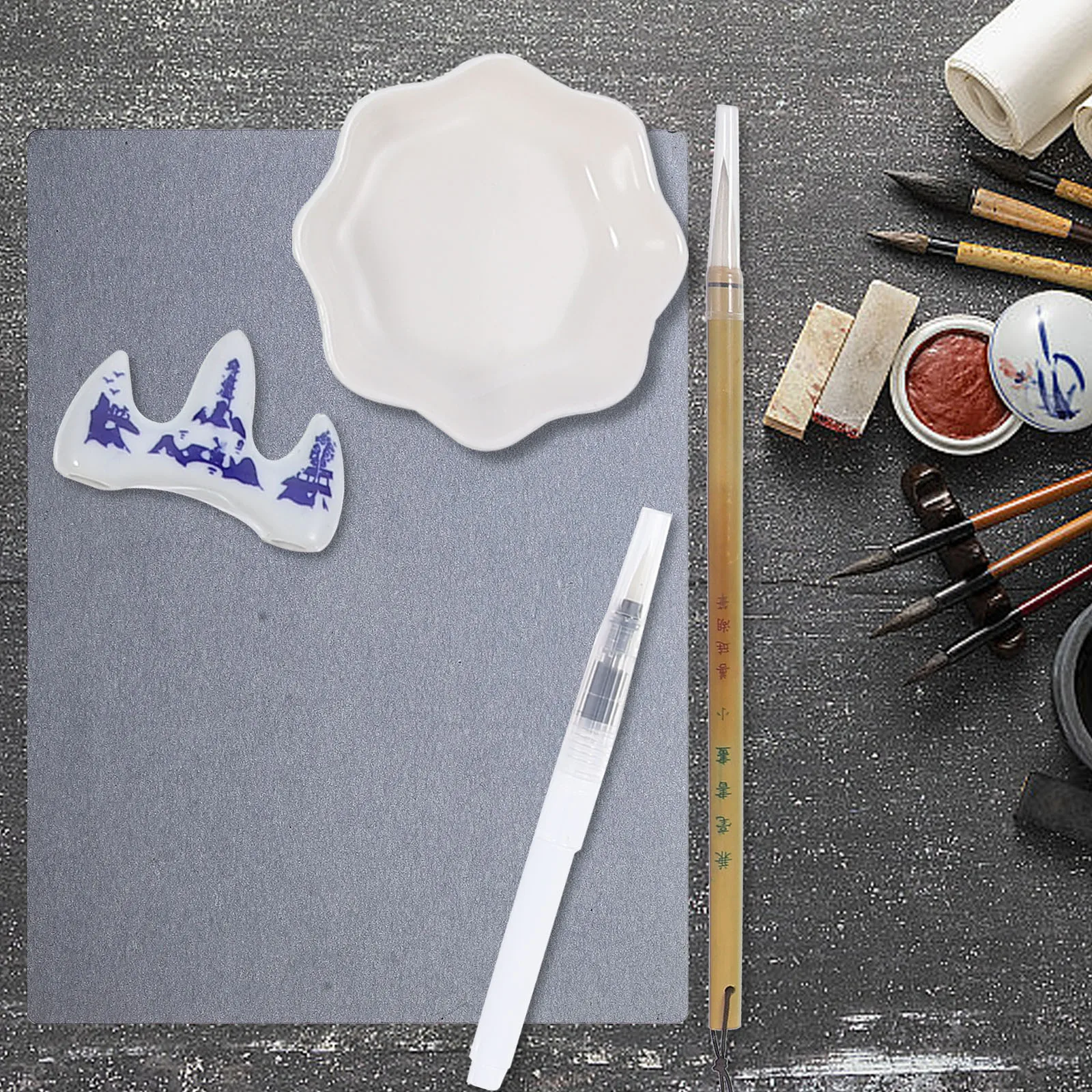 

Watercolor Drawing Board Set A3 H18 Reusable Kids Learning Travel Foldable Stand Included Artist Supplies