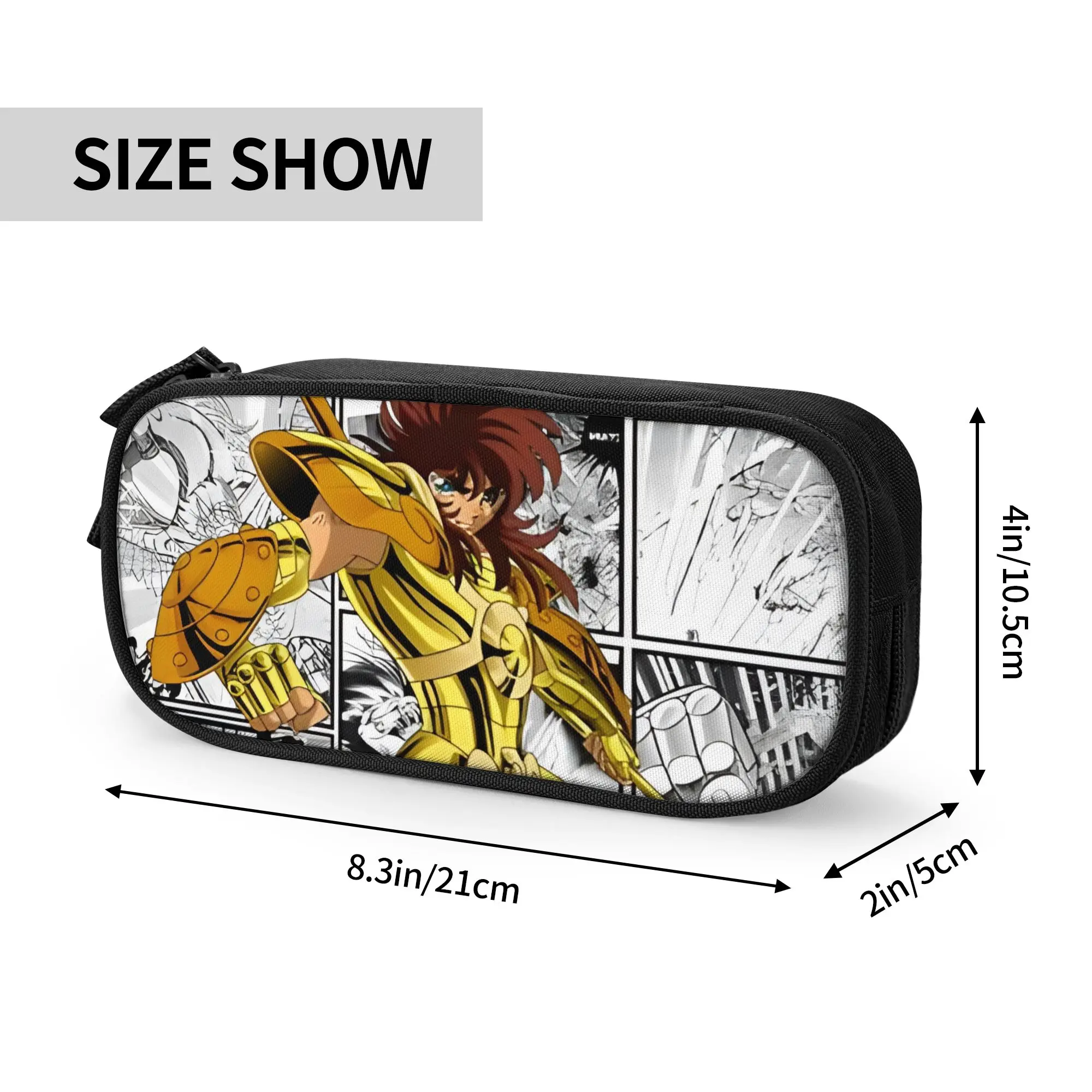 Large Capacity Bags for Child Cartoon The Anime Casual Scorpio Milo Gold  Handheld Study Bag for Boys Gilrs Kids